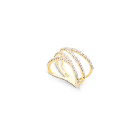 1910942 anel fios geometricos cravejado com zirconias brancas brilhantes marca sabrina joias loja brilho folheados 2