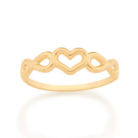 512865 anel skinny ring amor eterno formado por 2 infinitos e 1 coracao vazado ao centro marca rommanel loja brilho folheados